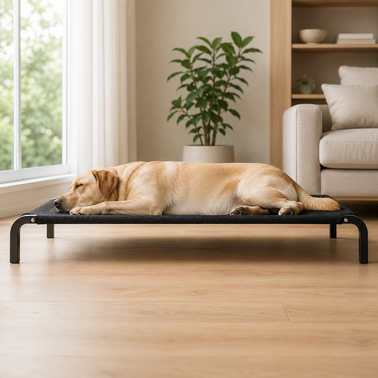 The CoolBurrow Elevated Cot